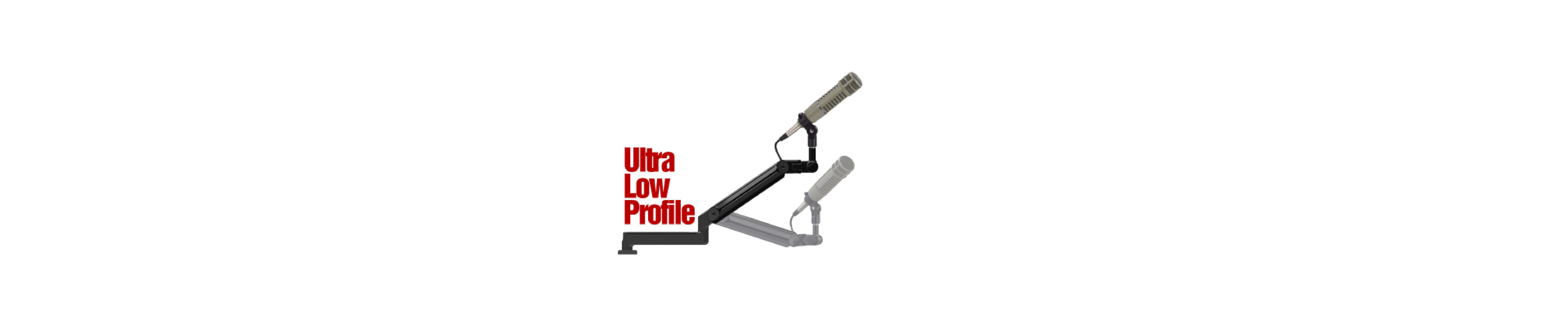 Audio Mic Arms and mic holders