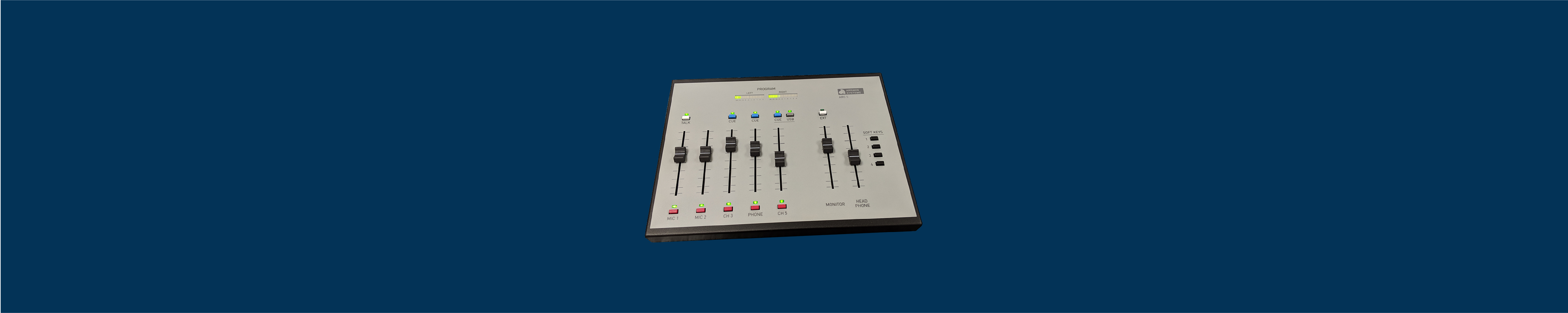 5 Channel - 2 Mic, Stereo Line, Phone Mix-Minus, USB Sound