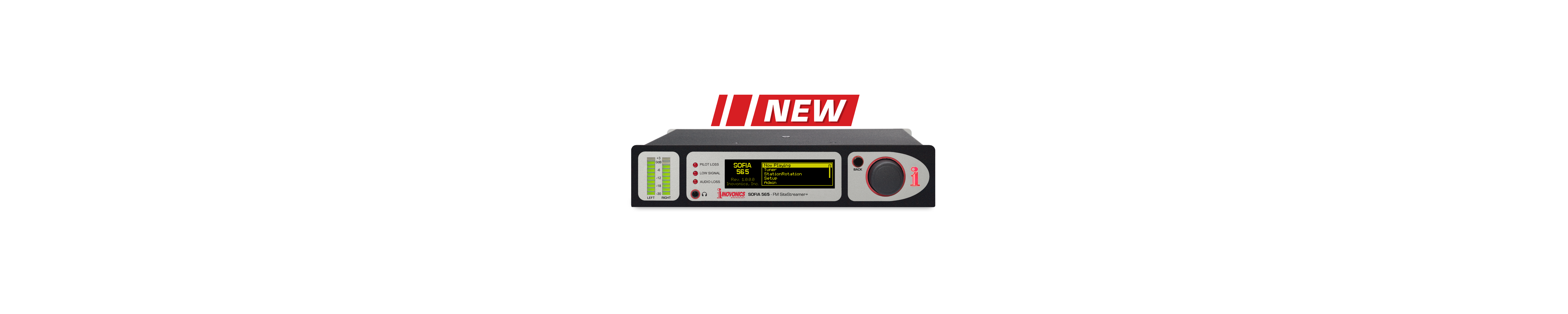 Introducing the new SOFIA 565 FM SiteStreamer+