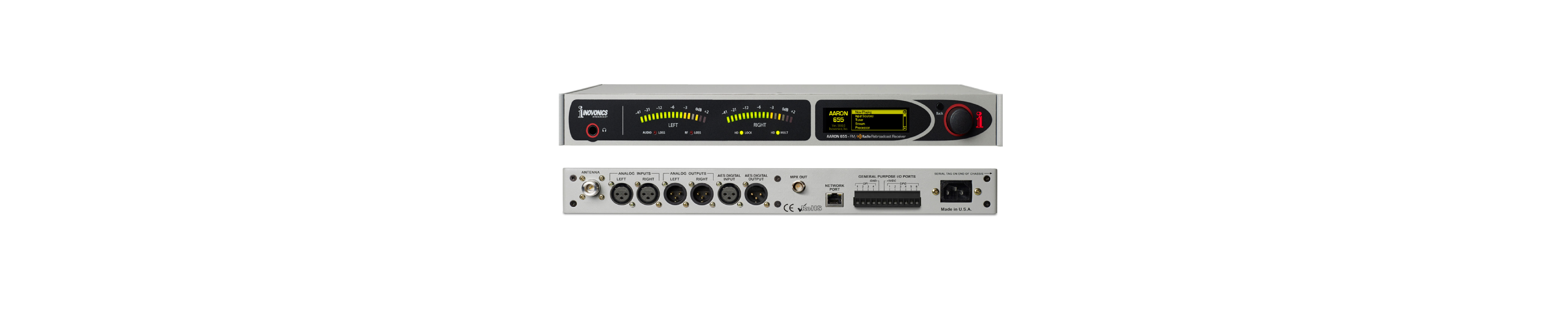 FM/HD-Radio Rebroadcast Receiver