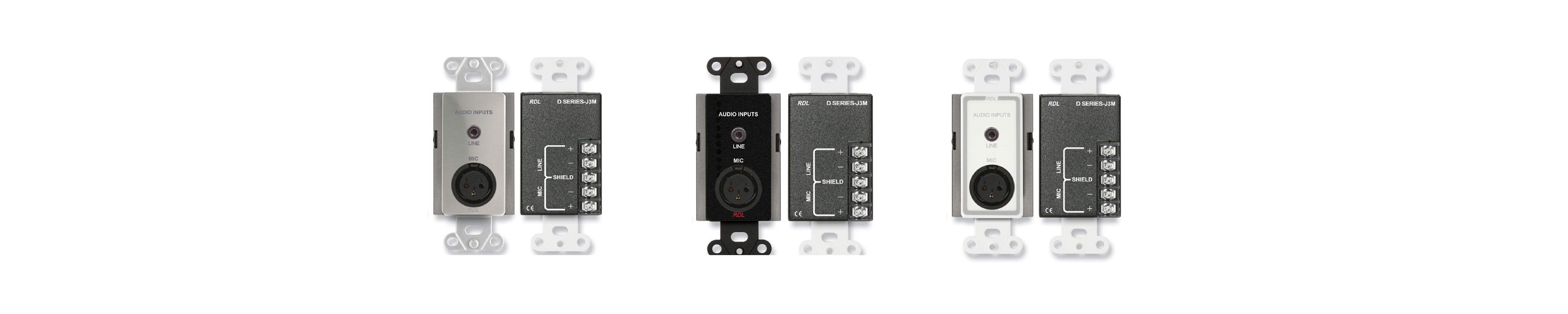 XLR Microphone Input with Gold Contacts