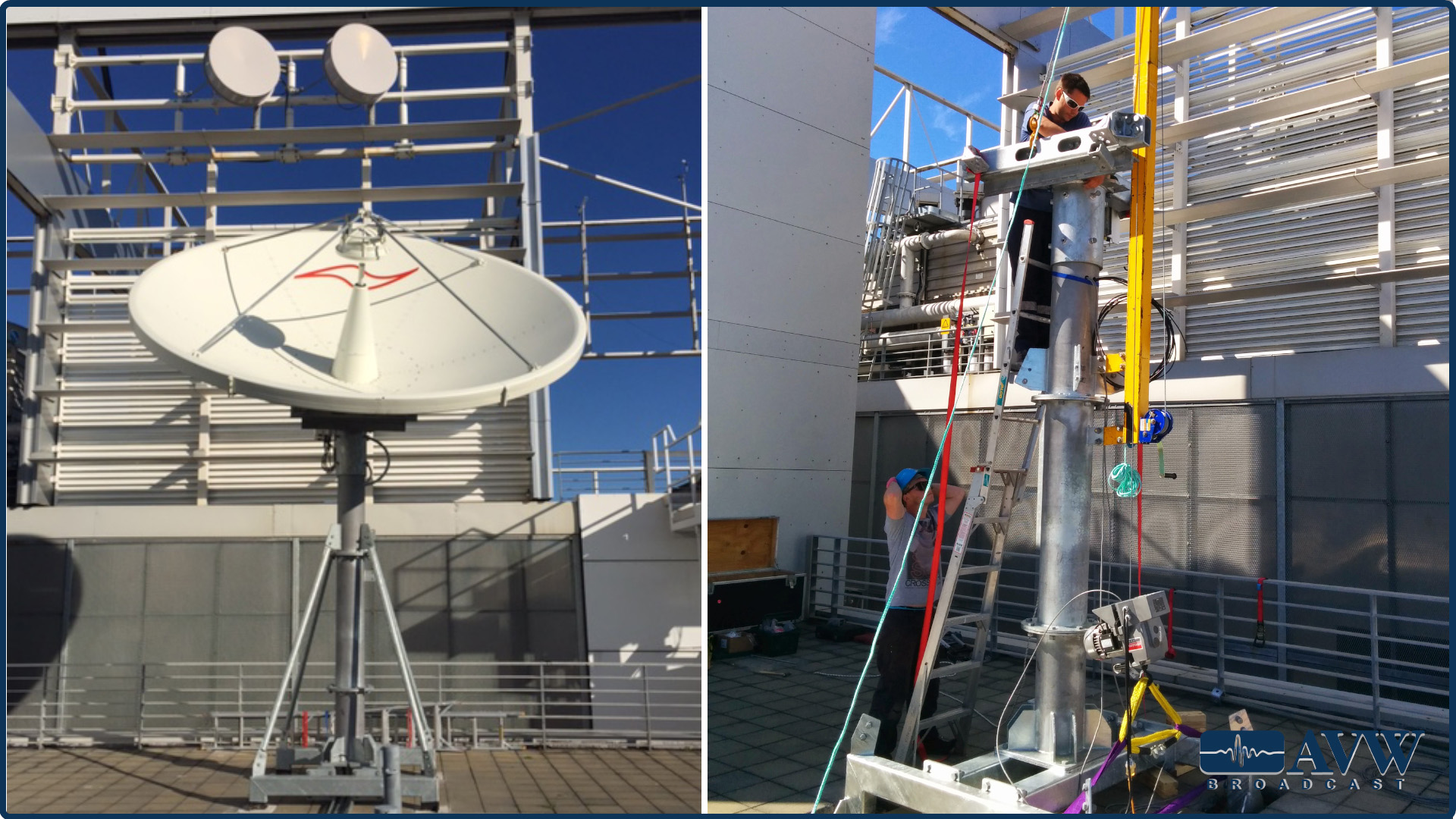 AVW Earth Station Antenna