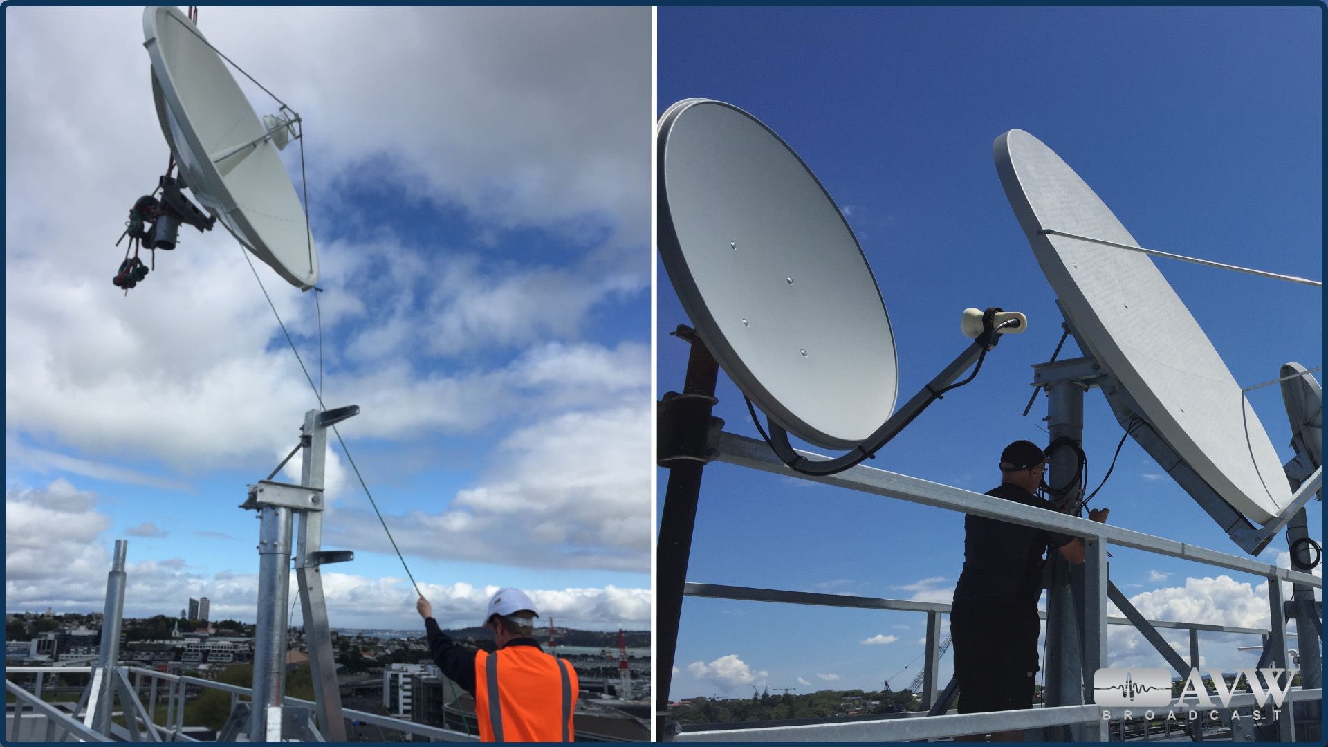 AVW Earth Station Antenna