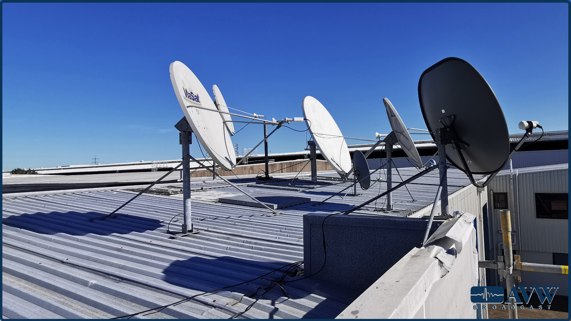AVW Earth Station Antenna