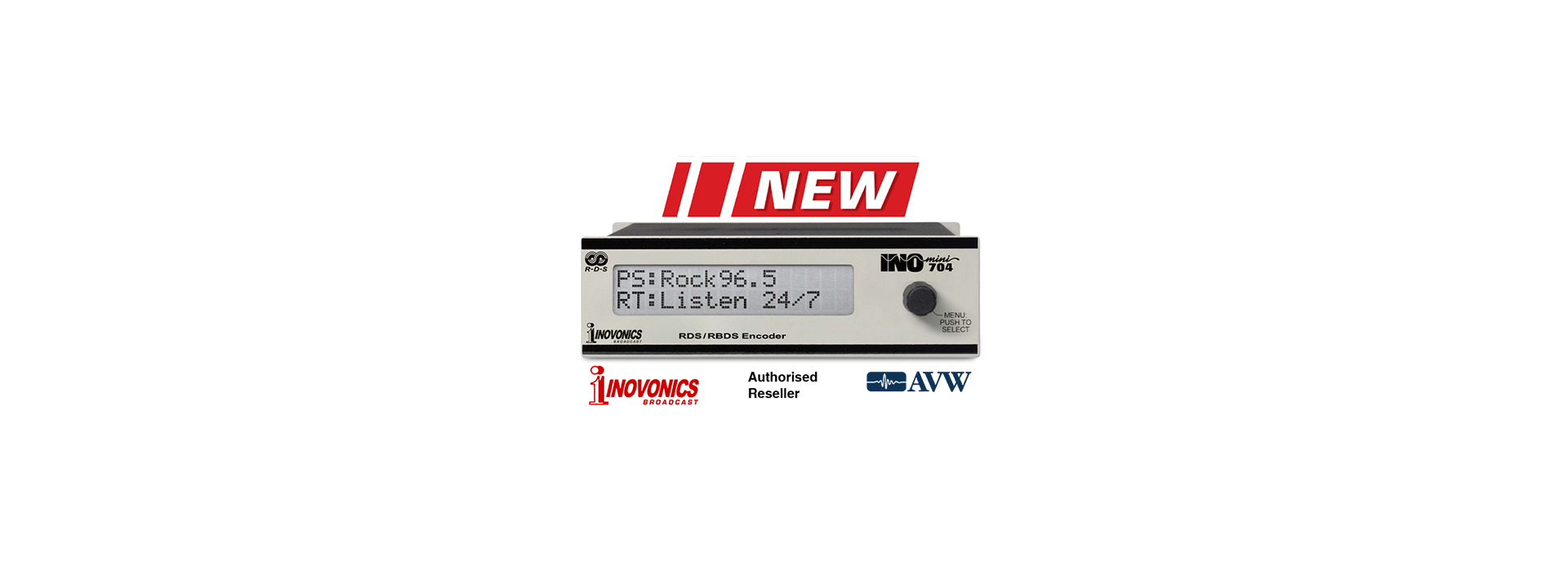 Inovonics introduces the new INOmini 704 Dynamic RDS Encoder
