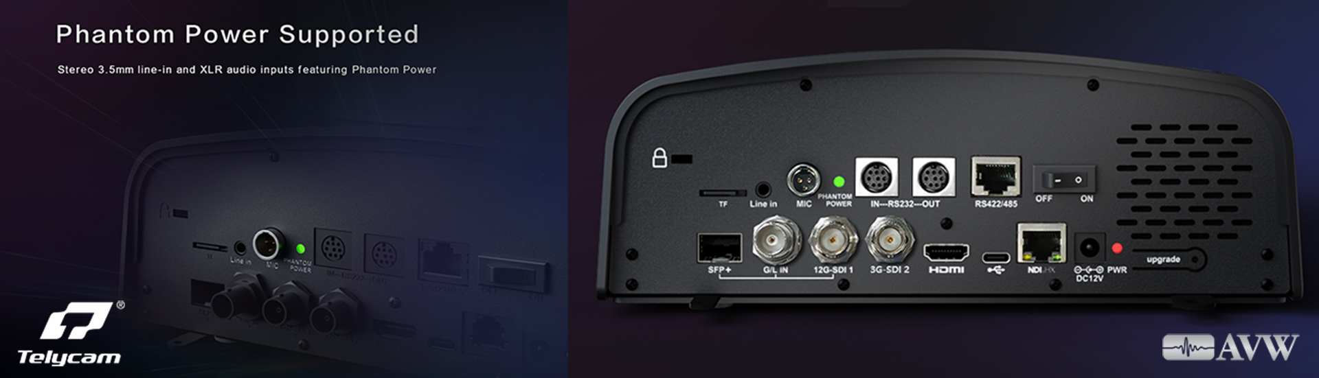 4K60p PTZ camera