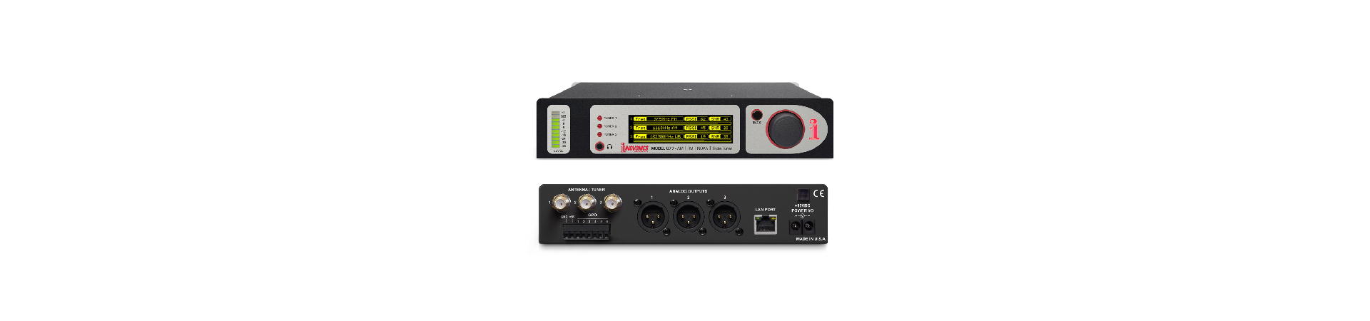 Triple Tuner for AM/FM/NOAA