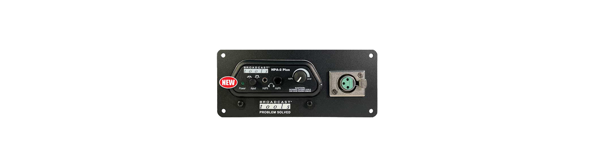 Mounting Plate with XLR Jack Opening