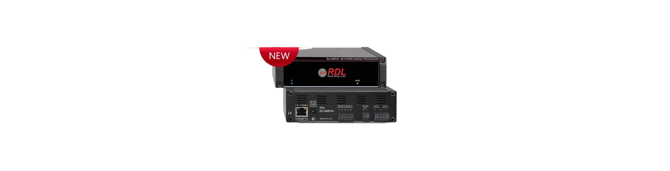 RU-NMP44 Network Mixing Processor