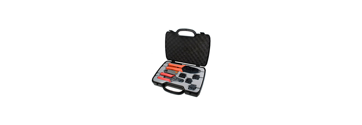 Coaxial Cable Crimp Tool Kit