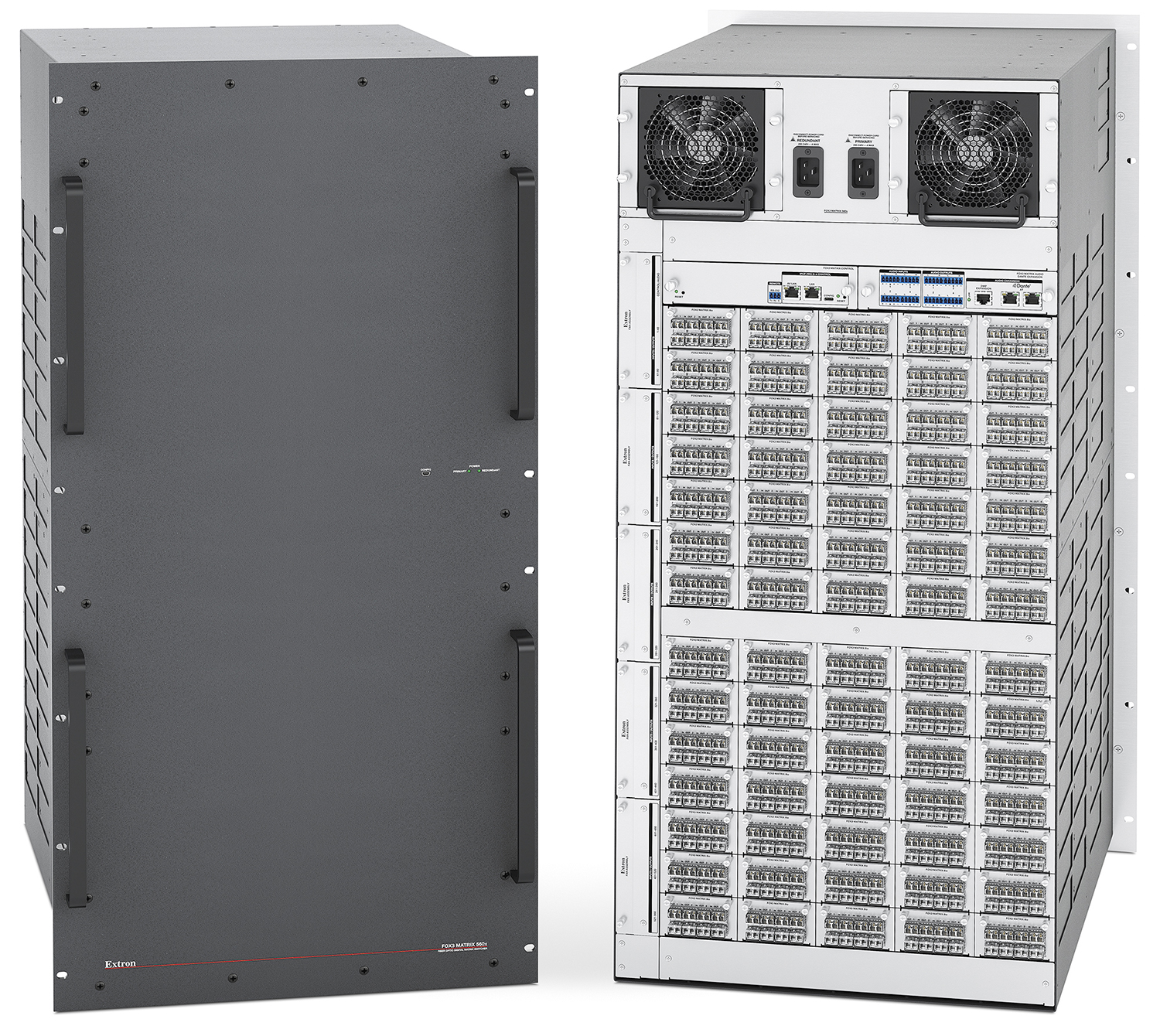 Fiber Optic Matrix Switchers