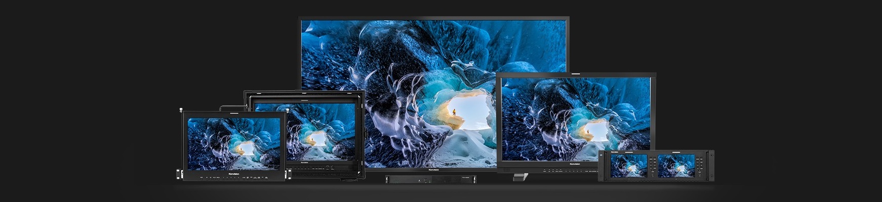 4K HDR P3 Post Production Monitor Quad-View 1000nits brightness